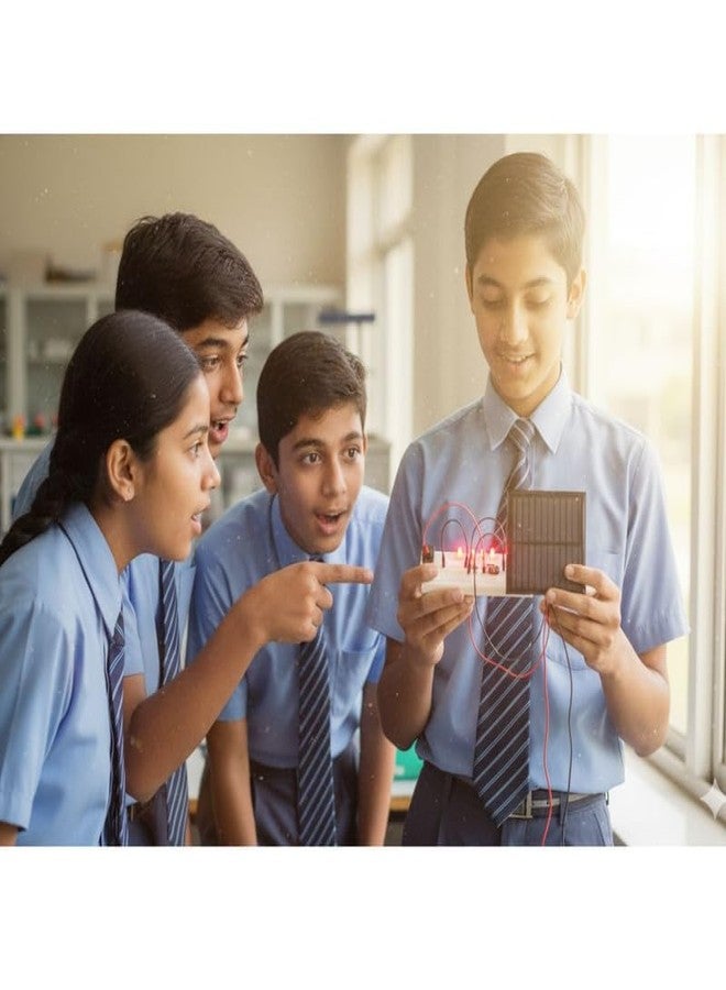 ESPtronics مجموعة أدوات ESPtronics لمشروع علمي يمكنك صنعه بنفسك: نموذج خلية شمسية صغيرة تعمل بالطاقة المتجددة، مناسبة لطلاب المدارس والطلاب في مجال تعليم العلوم والتكنولوجيا والهندسة والرياضيات. - Image 4